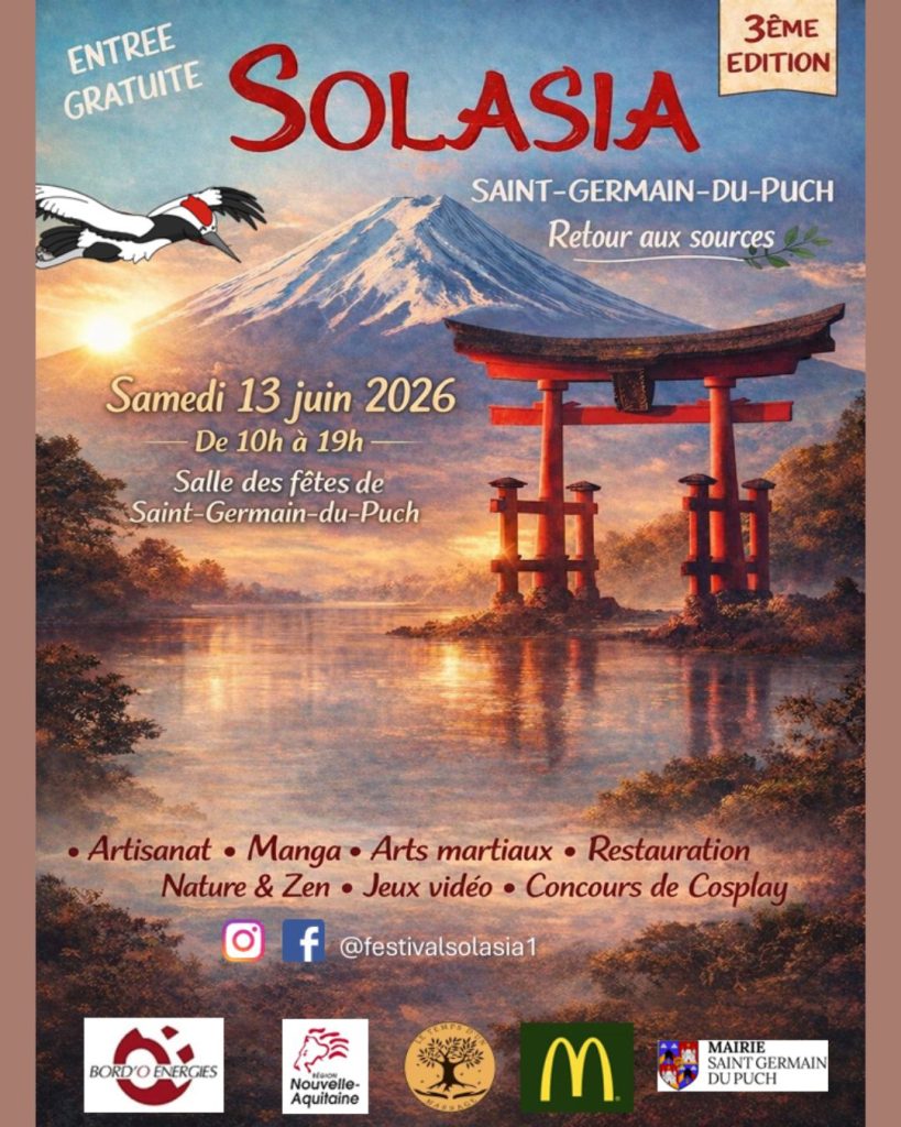 Solasia – Saint-Germain-du-Puch 2026 Solasia – Saint-Germain-du-Puch 2026