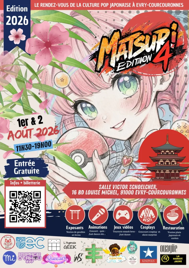 Matsuri Edition 4 – Evry 2026 Matsuri Edition 4 – Evry 2026