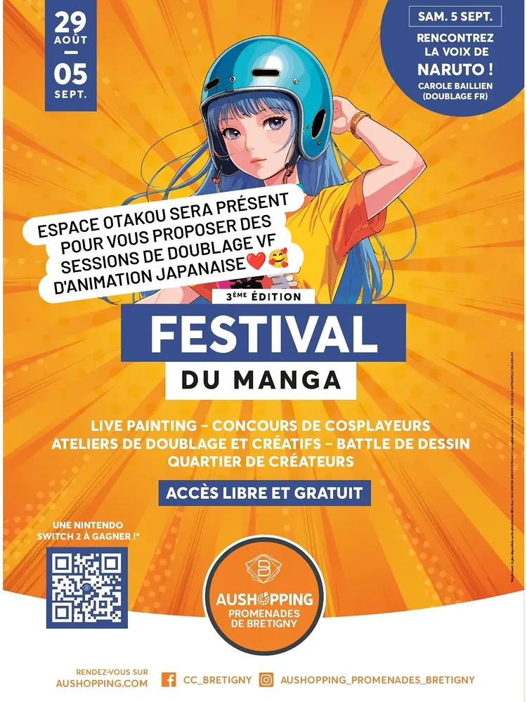 Festival du Manga – Brétigny 2026