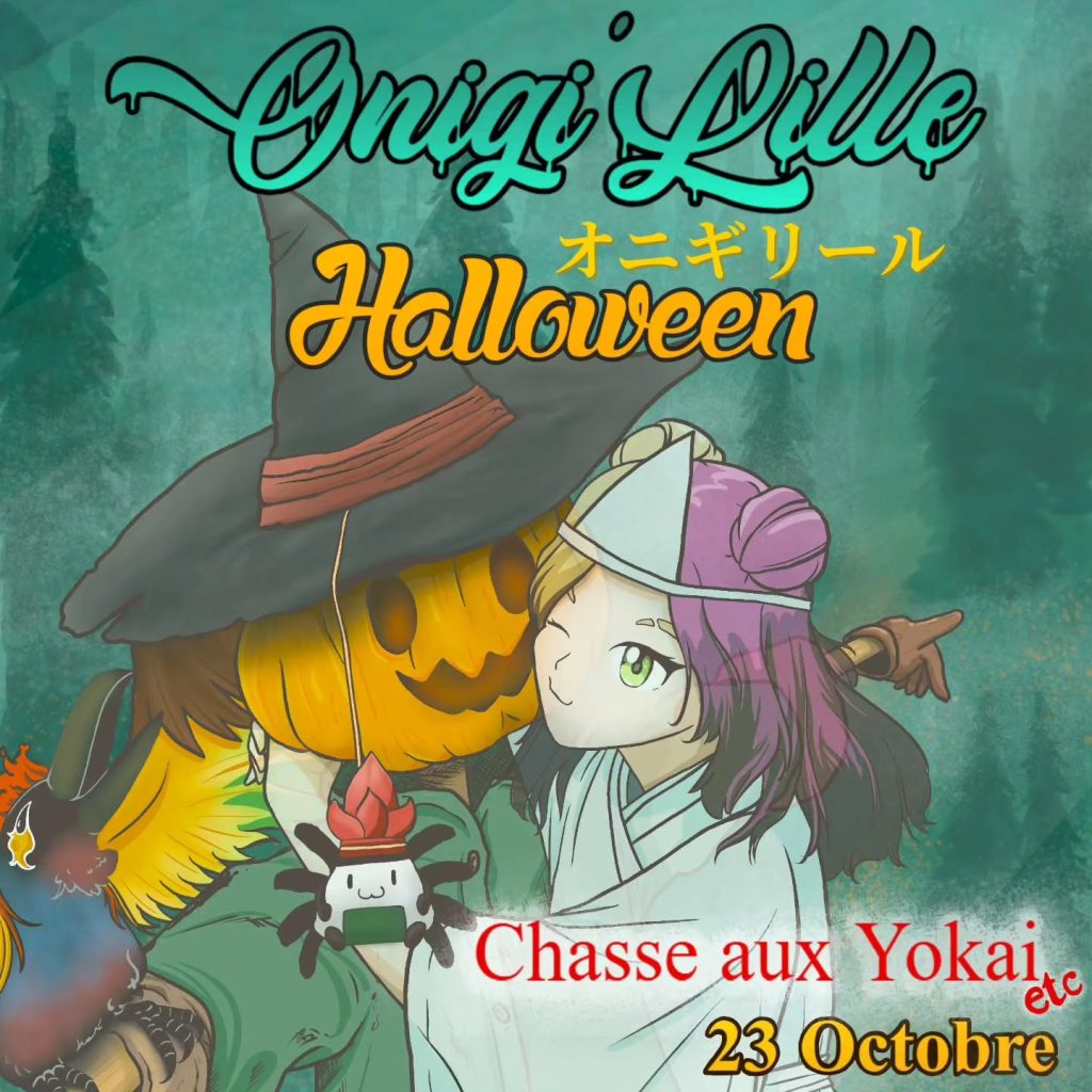 Visuel de Onigi’Lille Halloween 2026